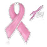 Freebie Alert:  Breast cancer awareness pin