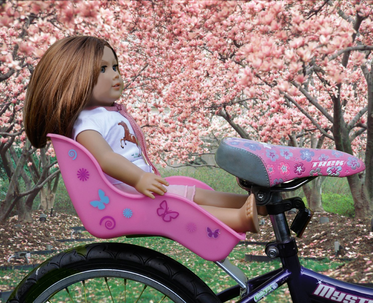 american girl doll seat for bike