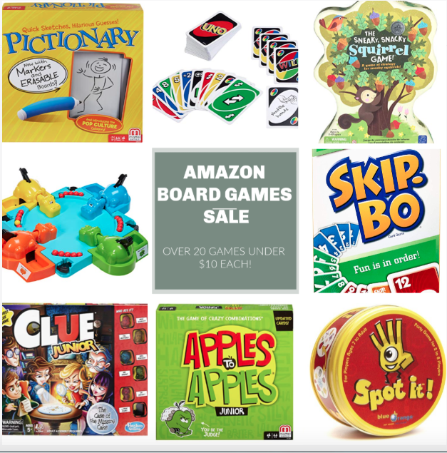 Amazon Board Games Under 10!