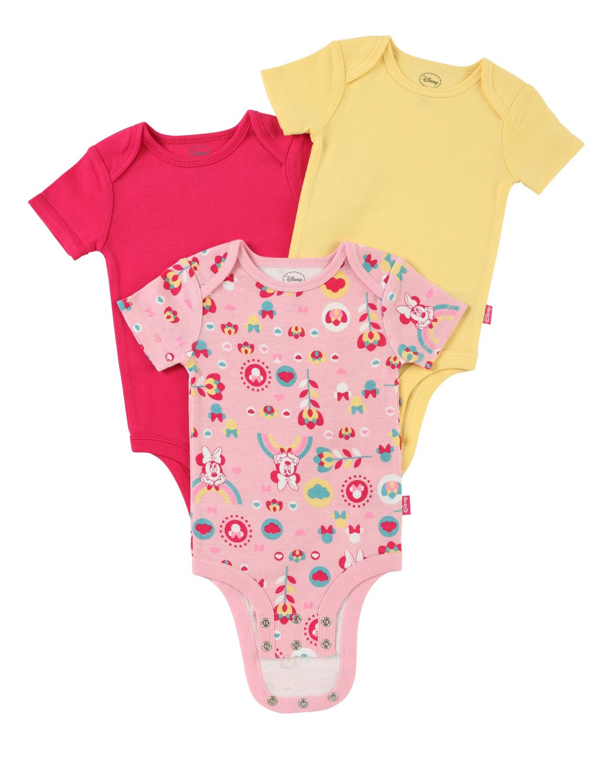 Disney Cuddly Bodysuits with Grow an Inch Snaps 3 pack as low as $5.55!