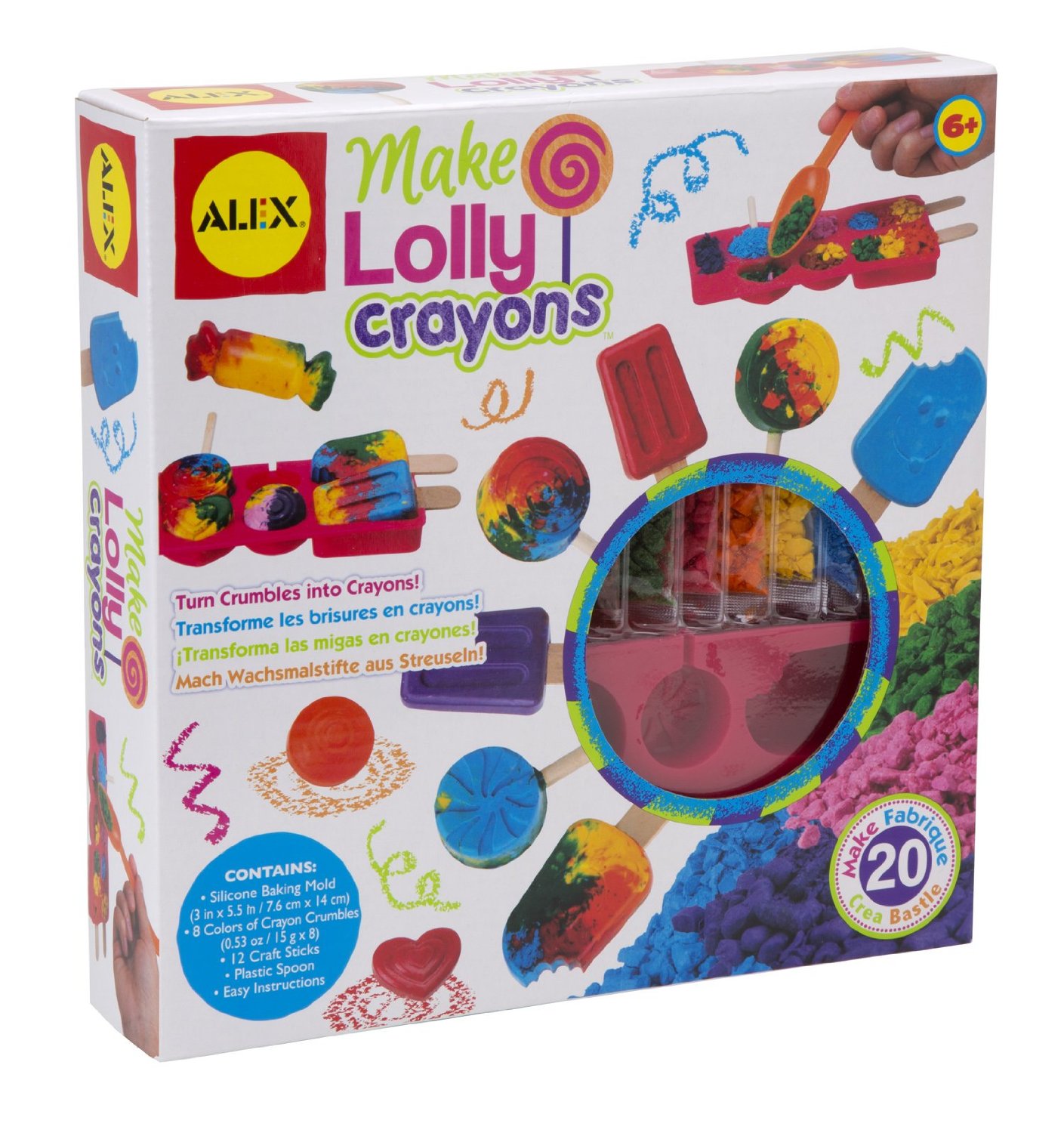 Alex Toys DIY Lollypop Crayon Kit 62% off!