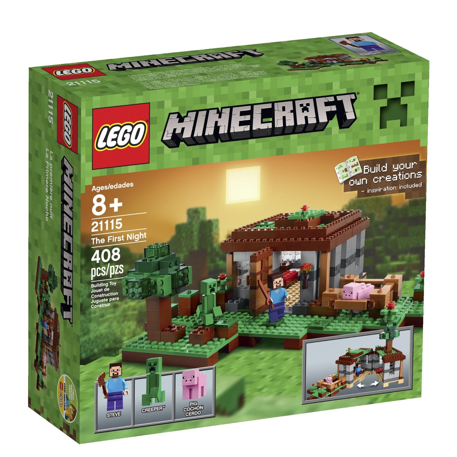 NEW LEGO Minecraft sets available!