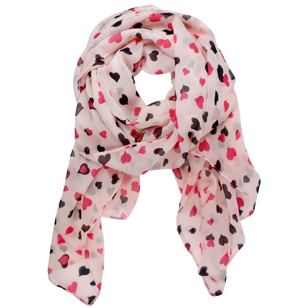 Leopard Print Chiffon Scarf only $2.52 shipped!