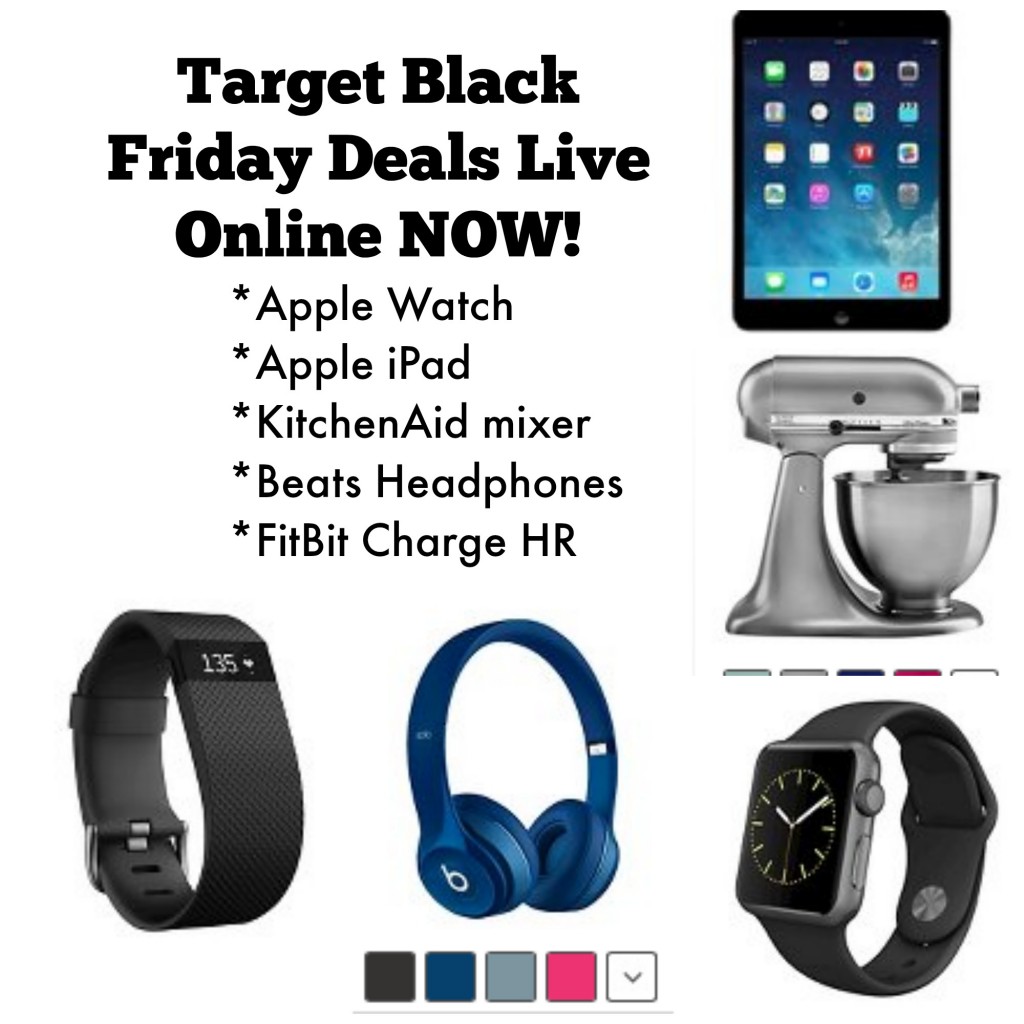 Target Black Friday Doorbusters online NOW!