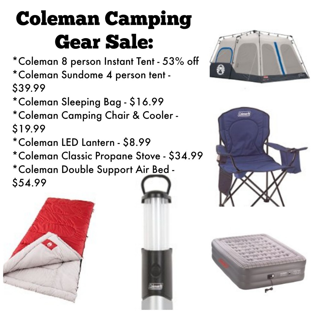 Amazon Daily Deals Coleman Camping Gear, Kindle Fire, Ride on toys & more!