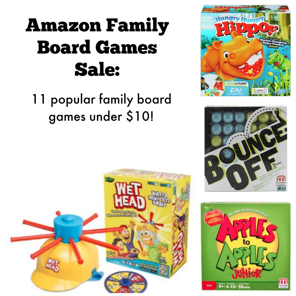 amazon family board games sale